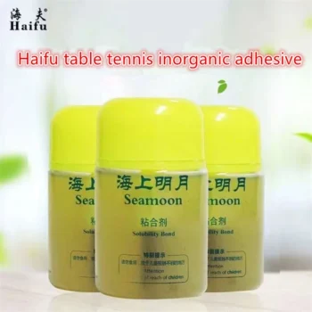 New Table Tennis Racket HAIFU SEA MOON Professional Table Tennis Rubber Solubility Bond Booster/ Bond Oil/ VOC Tune Glue 100ML