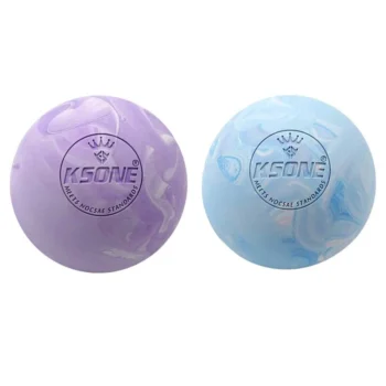 2X KSONE Lacrosse Massage Ball-Portable Fitness Massage Ball -Muscle Massage Roller-Relaxation Soft Massage Ball 1 & 4