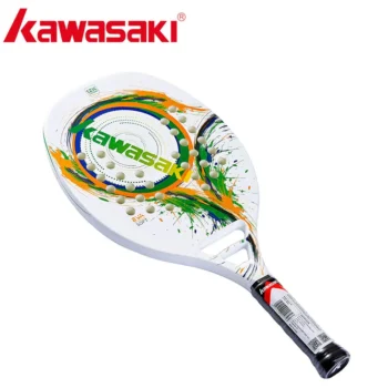 Kawasaki 3K/12K raquete beach tenis Carbon Fiber Tennis Paddle Racquet with Protective Bag Cover H6/P20 30 Beach Tennis Racket