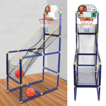 Indoor/outdoor Portable Movable Basketball Rack Kids Arcade Basketball Game Set Basketball Training Toy For Children