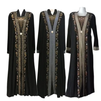 Women Dress European Medieval Retro Court Princress Cosplay Costume Long Dress Elegant Witch Round Collar Masquerade Clothing