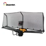 Table Tennis Automatic Launcher,PingPong Machine With 80 Balls Net Remote Automatic Shooter Launcher Practice Training Equipment