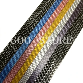 1pcs Table Tennis Racket Edge Tape Carbon Fiber Durable Self-adhesive Ping Pong Bat Protective Side Tape Protector width of 6mm