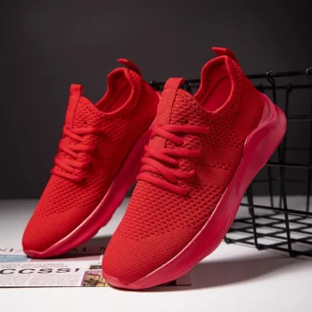 Damyuan Hot Sales Summer Men Shoes Mesh Breathable Casual Sneakers Platform Sport Shoes Outdoor Walkingt Vulcanized Shoes Male