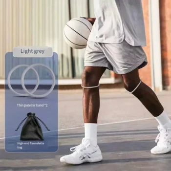 Fine Patella Belt Basketball Knee Force Belt Patella Knee Joint Rope Ring Rubber Band Sports Knee Pad Elastic Fixed Protection