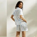 kf-Se9ad076655174f649654a547863cb1197-LILYSILK-Organic-Silk-Short-Pajama-Set-19-Momme-La-Terra-Button-Tee-Elastic-Waist-Shorts-Sleepwear