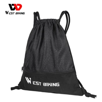 15L Portable Outdoor Bags Cycling Helmet Bag Backpack Climbing Drawstring Bags Basketball Gym Sports Travel Hiking Accessories