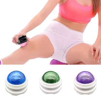 Massage Roller Ball Massager Gym Fitness Yoga Muscle Massage Balls Resin Back Waist Hip Leg Body Pain Stress Relief Relaxer