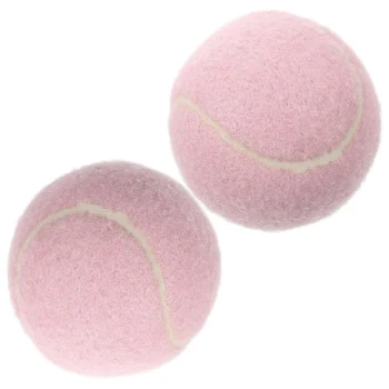 2Pcs Rubber Tennis Ball Tennis Ball Practice Tennis Ball Rubber Tennis Balls for Player Training Tennis Ball