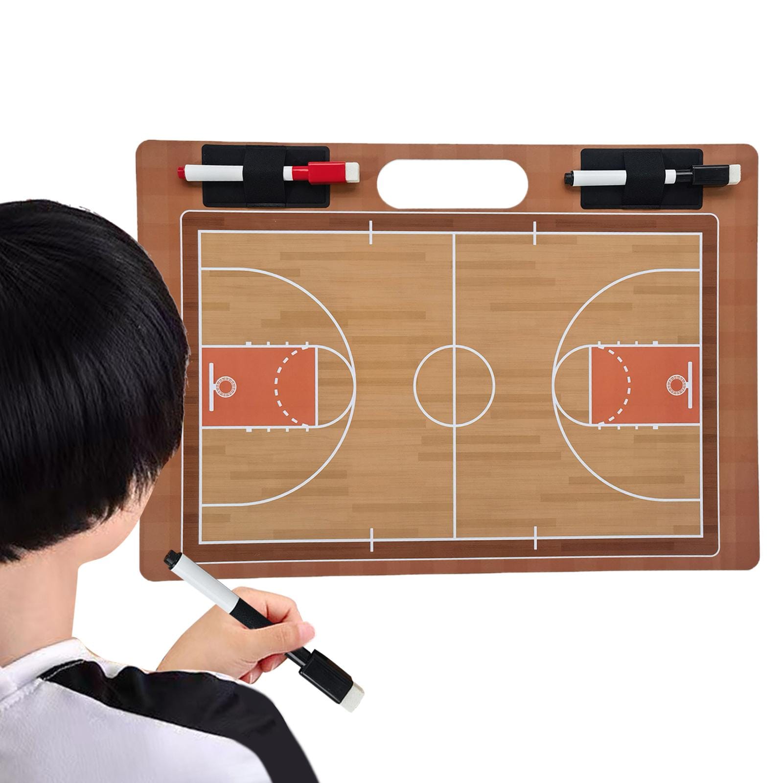 Basketball Coaching Boards Dry Erase Coaches Board Basket Ball Clipboard for Practice