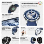 kf-S93e0c24f4f6b427c8e831d36588837e9y-For-OPPO-Watch-X-Smart-Watch-GPS-Trajectory-Compass-NFC-Watches-AMOLED-466-466-HD-Screen