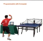 2050 Multi rotation professional program table tennis robot, table tennis training ball oscillation machine