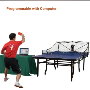2050 Multi rotation professional program table tennis robot, table tennis training ball oscillation machine