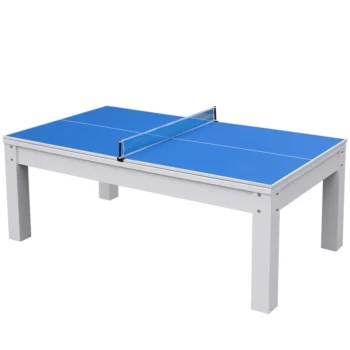 Family Game Billiard 3 In 1 Engineered Wood 7ft Snooker Pool Table Dining Top, Table Tennis Top