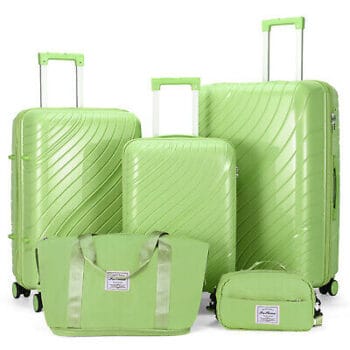20" 24" 28" 3pcs Trolley Luggage Set Suitcase with TSA Lock Duffel Toiletry Bag