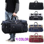 72L Large Luggage Duffle Bag Men Women Foldable Lightweight Weekender Travel Bag