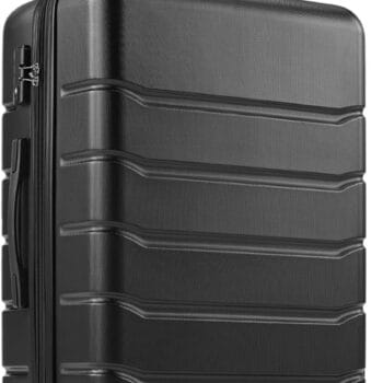 Carry-On Luggage Expandable Hard Shell Lightweight Roller Suitcase with TSA Lock