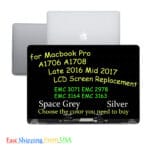 LCD Screen Display Assembly for MacBook Pro 13" A1708 A1706 Late 2016 Mid 2017