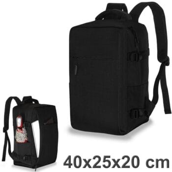 Ryanair Rucksack 40x25x20 Reise Handgepäck Flugzeug Wizzair Discover unter Sitz