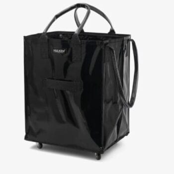 Hulken Bag Large Black Shopping Rolling Trolley Tote *Brand New*