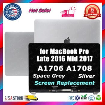 For Apple MacBook Pro A1708 2017 EMC 3164 Retina LCD Screen Replacement Display