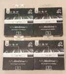 Nifty 4GB MiniDrive MacBook Air 13"  Silver LOT OF 4, STORAGE FOR YOUR MACBOOK