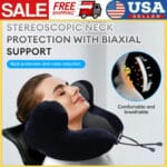 Travel Pillow Memory Foam U Shaped Neck Support Soft Head Rest Car Plane Cushion