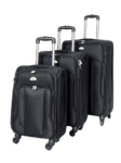 Suitcase Travel Bags Lightweight Suitcase 4 Wheel Trolley Bags Multi Pockets Bag