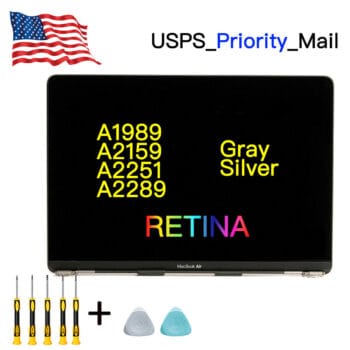 A+ NEW For MacBook Pro A1989 A2159 A2289 A2251 13.3" LCD Screen Display Assembly
