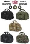 Kombat UK Saxon Tactical Army Military Camouflage Holdall Molle Travel Bag 35L