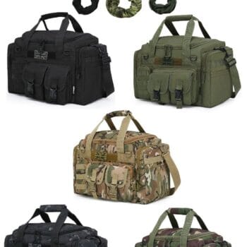 Kombat UK Saxon Tactical Army Military Camouflage Holdall Molle Travel Bag 35L