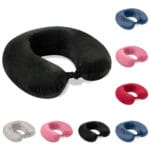 Travel Pillow Memory Foam Neck Support Super Soft Head Rest Car Plane Cushion