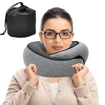 Memory Foam U-Shaped Travel Pillow Neck Support Head Rest Car Plane Soft Cushion