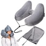 Memory Foam H-Shaped Travel Pillow Neck Support Head Rest Car Plane Soft Cushion
