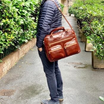 Leather Briefcase,BrownLeather Briefcase, Mens Leather Briefcase, Laptop Bag, Leather bag, Gift for Him, Shoulder Bag, Mens Briefcase