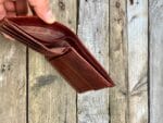 Brown Bifold Wallet, men leather wallet, Leather wallet, Personalized wallet, Monogrammed wallet, Awesome gift wallet, handmade wallet