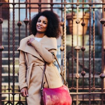 Red leather bag, handmade leather bag, handbag, woman leather bag, elegant leather bag, made in Italy handbag,messenger bag,cross body bag