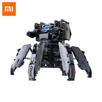 XIAOMI Jupiter Dawn Series Smart Building Block Orion Six-Legged Titan Robot RC Toy Bluetooth APP Control Kids Gift 1200+ parts