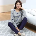 kf-HTB1ZI4QSpXXXXXGaFXXq6xXFXXX8-Spring-Autumn-Fashion-Pyjama-Femme-O-neck-Nightwear-Female-Pajama-Sets-For-Women-Men-Knitted-Cotton