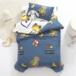 kf-Hb0c25a83b30846338e63a90e1908e32ct-3-pcs-set-cotton-baby-Bedding-set-bed-sheet-duvet-cover-pillowcase-Words-bear-pink-white