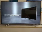 55 65 75 inch TV set monitor display 4K led android smart curved LED television TV
