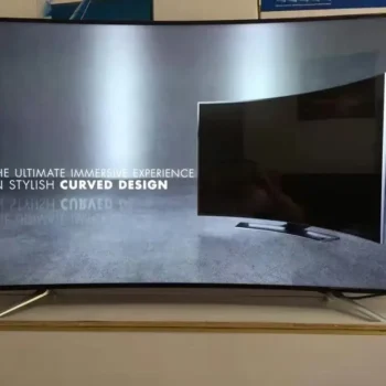 55 65 75 inch TV set monitor display 4K led android smart curved LED television TV