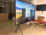 95' 100'' 110'' 120 inch touch screen interactive lcd display monitor with PC built in, 4K android Smart led television TV