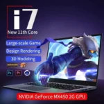 2024 New Ultraslim Dedicated Gaming Laptop 15.6 Inch Intel Core i7-1260+MX550 4Gvideo NVIDIA RAM Fingerprint office Notebook