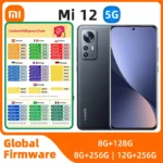 Xiaomi Mi 12 Android 5G Unlocked 6.28 inch 12GB RAM 256GB ROM All Colours in Good Condition Original used phone