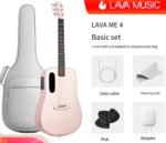 New Huo Smart Folk Guitar LAVA ME 4 Carbon Fiber Men's and Women's Instrument Novice Beginner Journey