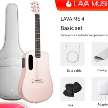 New Huo Smart Folk Guitar LAVA ME 4 Carbon Fiber Men's and Women's Instrument Novice Beginner Journey