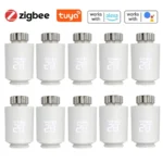 Tuya Zigbee Smart LIfe TRV Thermostat Thermostatic Radiator Valve Home Heating Radiator Thermostat Temperature Controller