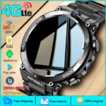 4G LTE Android Smartwatch 1.39" GPS Dual Camera Wifi SIM Rugged 16G-ROM Google Play APP Download IP67 Men Women Smart Watch 2024