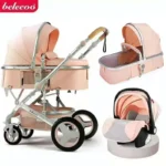 Baby Stroller Safety Car Seat Cart Carriage Lightweight Multi-functional Travel System Baby Pushchair Baby Carriage